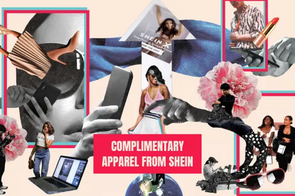 complimentary apparel from Shein