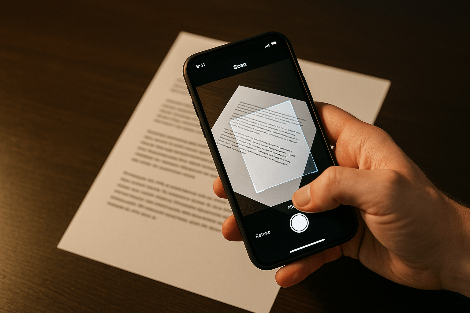 How to Scan a Document with Your Phone