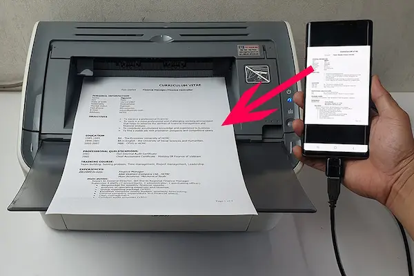 how to print from phone