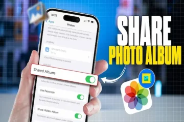 how to share photos albums