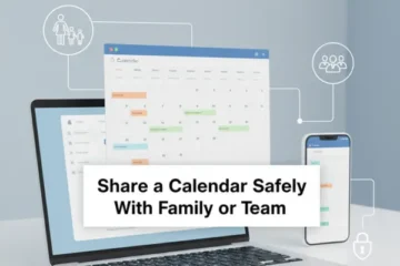 how to share a calendar