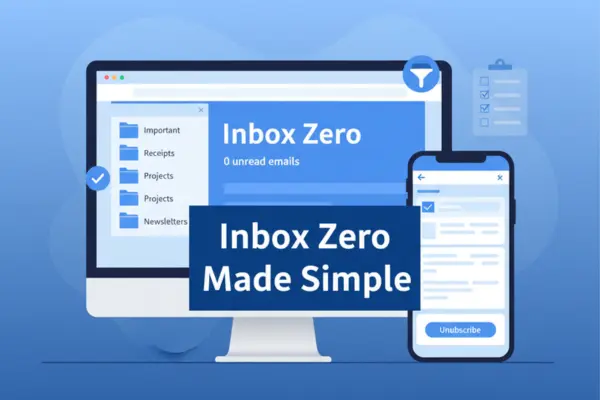 how to clean email inbox