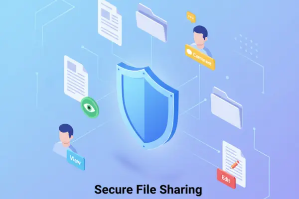 how to share files safely