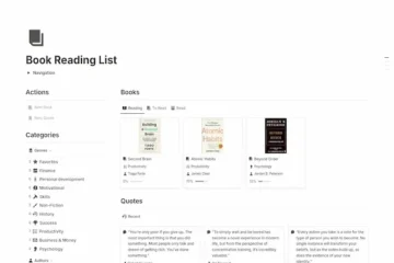 How to Maintain a Reading List